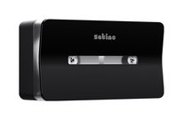 Satino HYGINITY Jumbo Toilet Paper Dispenser Centrefeed Black 333415