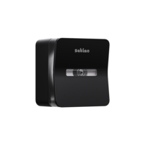 Satino HYGINITY Jumbo Single Centrefeed Toilet Paper Dispenser Black 333491