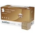 Satino PureSoft single-sheet centrefeed toilet paper